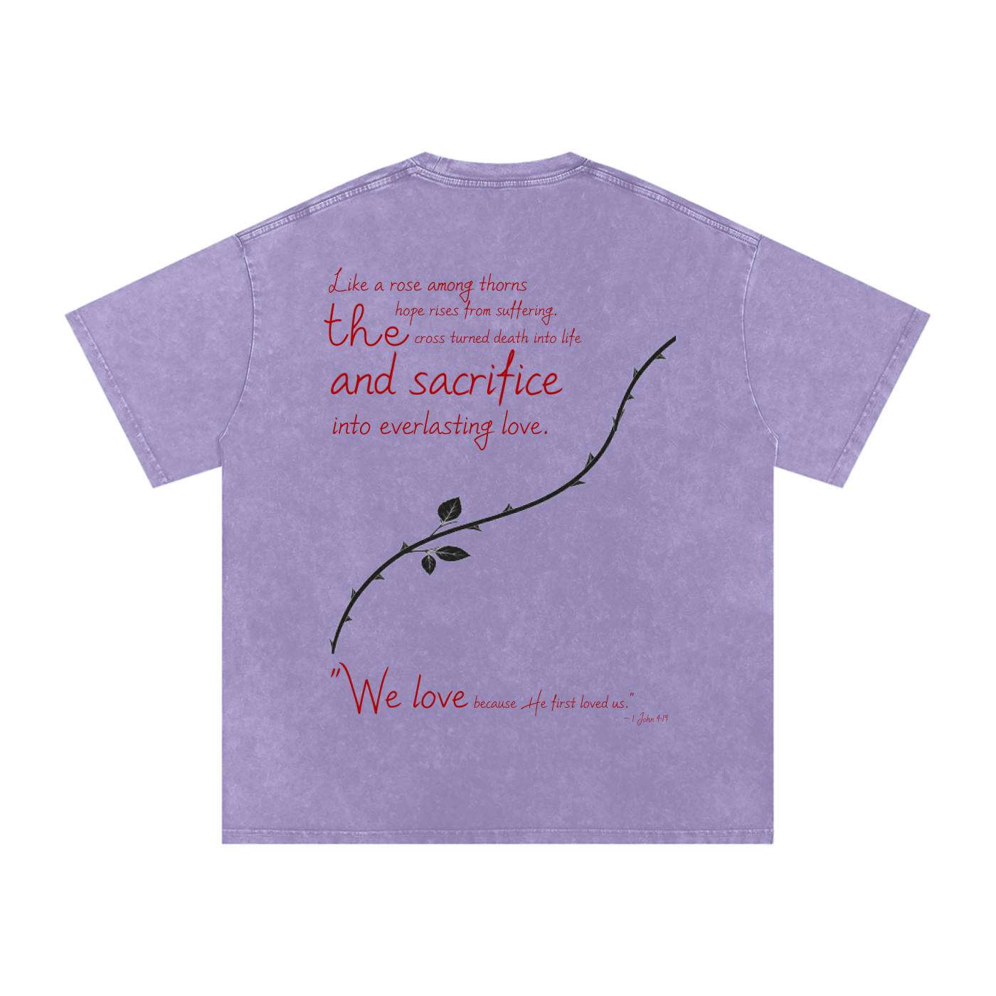 Among the Thorns ~ Snow Washed T-Shirt